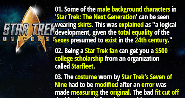 100 Interesting Facts About Star Trek - Fact Republic