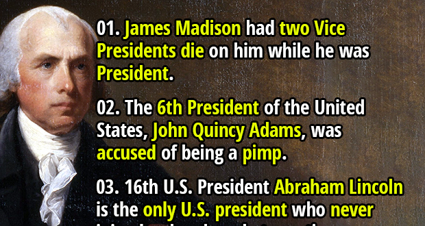 fun facts about us presidents