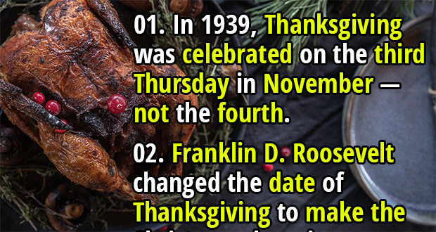 25 Thanksgiving Facts You Should Know