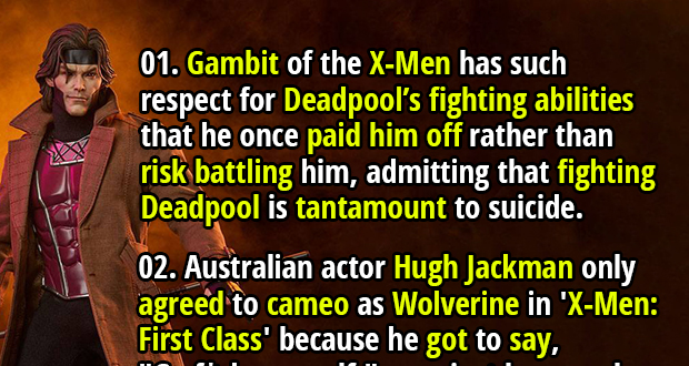 X-Men: 10 Facts About Gambit That Only Comic Book Fans Know