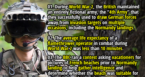 33 Rare And Weird World War II Facts - Part 2 - Fact Republic