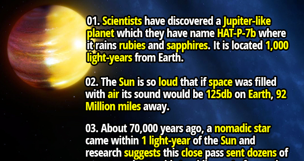 50 Extremely Interesting Space Facts That'll Blow Your Mind - Fact Republic